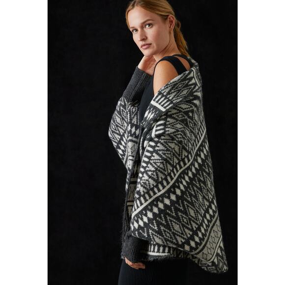 LOOK BY M By Anthropologie Bohemian Cardigan Sweater Multicolor Size ALL - Picture 5 of 11